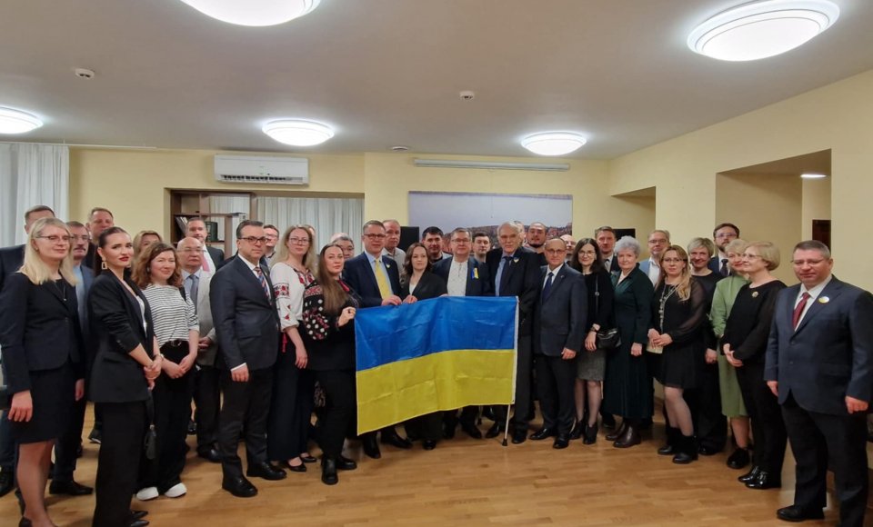 Мероприятие в поддержку Украины в Генеральном консульстве Литовской Республики в Алматы