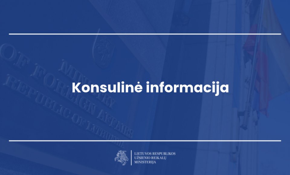Nuo lapkričio 1 d. keičiantis prašymų dėl leidimų laikinai gyventi ir nacionalinių (D) vizų...